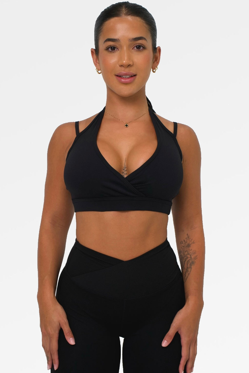 AYLA CROP - BLACK