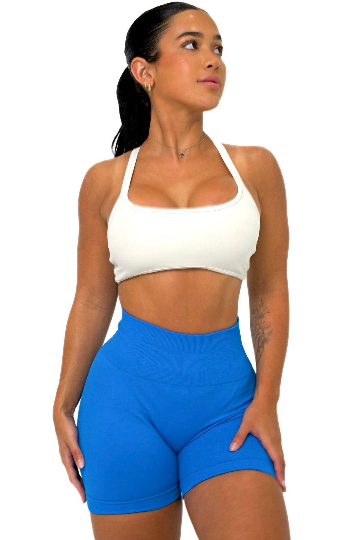 SEAMLESS SHORTS - ROYAL BLUE