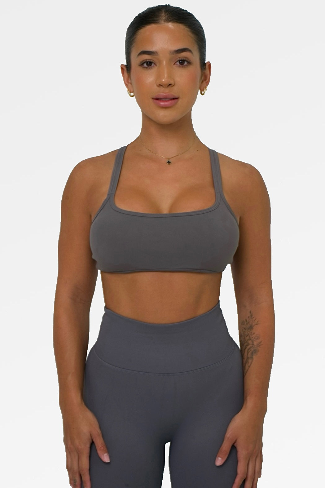 ALANI CROP - GREY