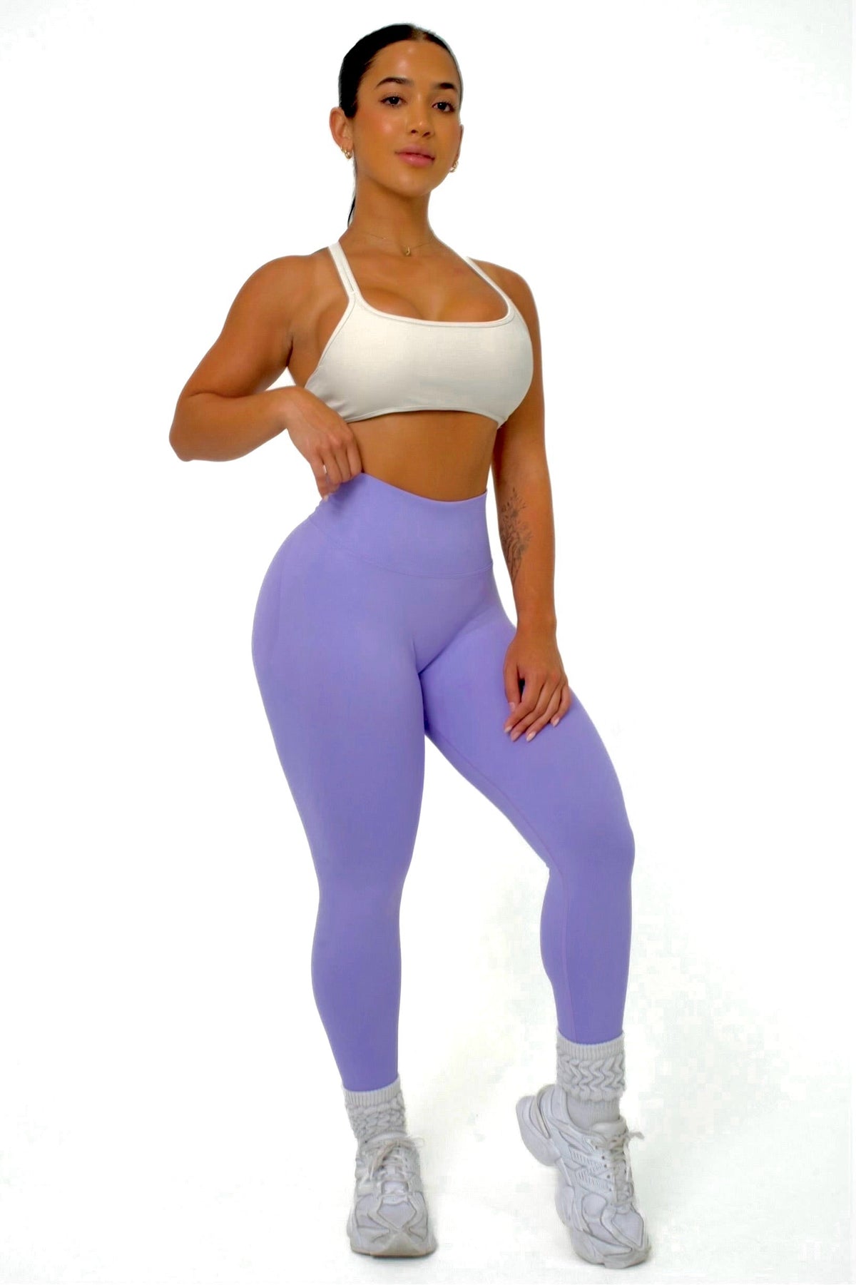 SEAMLESS LEGGINGS- LILAC