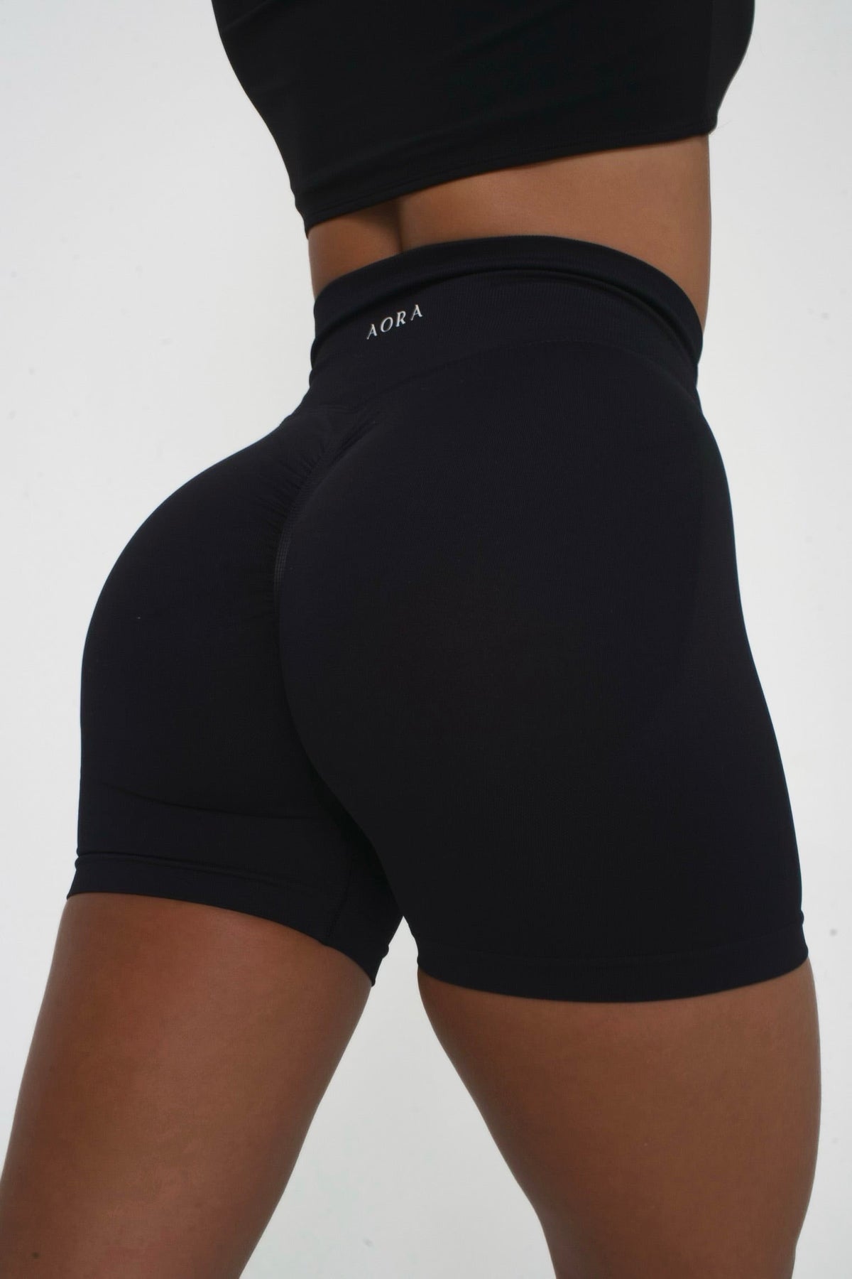 SCULPT SHORTS - BLACK